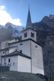 Vista - Parrocchiale di San Giorgio a Rhêmes-Saint-GeorgesFrazione Vieux