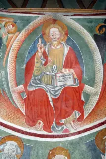 Pantocratore - Oratorio di San Bernardo a ScopelloFrazione Ordarino