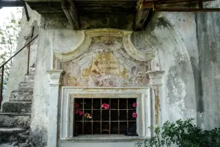 Esterno - Oratorio di Santa Maria a BorgosesiaFrazione Vanzone