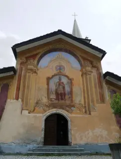 Facciata - Parrocchiale di San Vittore a Roisan