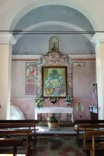 Interno - Chiesa della Natività di Maria a Prato Sesia