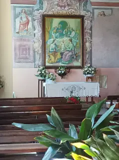 Interno - Chiesa della Natività di Maria a Prato Sesia