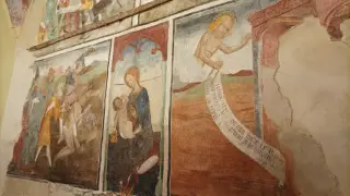 Affreschi - Cappella di San Sebastiano o della Liberazione a Giaveno