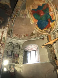 Affreschi - Chiesa di San Vincenzo di Saragozza a Saint-Vincent