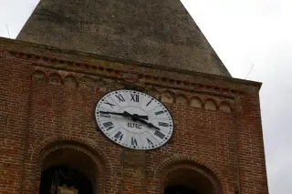 Campanile e orologio - Parrocchiale di San Valerio a Occimiano