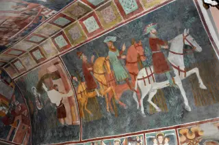 Affreschi - Cappella di San Michele a VerrayesFrazione Marseiller