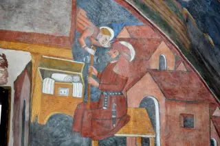 Affreschi - Cappella di San Michele a VerrayesFrazione Marseiller