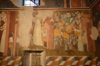 Affreschi - Cappella di San Michele a VerrayesFrazione Marseiller