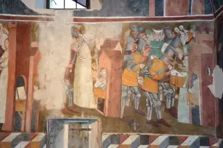 Affreschi - Cappella di San Michele a VerrayesFrazione Marseiller