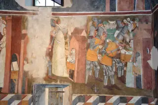 Affreschi - Cappella di San Michele a VerrayesFrazione Marseiller