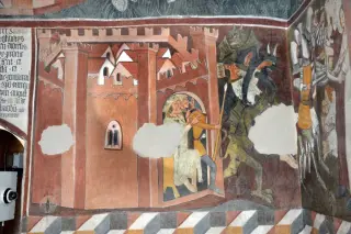 Affreschi - Cappella di San Michele a VerrayesFrazione Marseiller