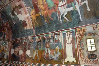 Affreschi - Cappella di San Michele a VerrayesFrazione Marseiller