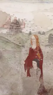 Affresco - Prevostura di San Gilles o Sant'Egidio a Verrès