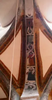 Sottarco coi profeti - Chiesa di Santa Maria Assunta o Saint-Roch o Castro Argenteo a VilleneuveFrazione Saint-Roch