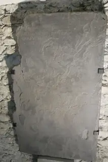 Lapide Vescovo Grato - Basilica Paleocristiana di San Lorenzo a Aosta