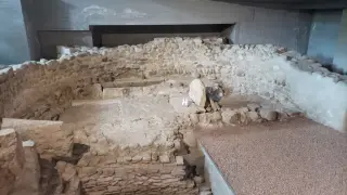 Resti abside - Basilica Paleocristiana di San Lorenzo a Aosta