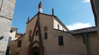 Facciata - Collegiata di Sant'Orso a Aosta