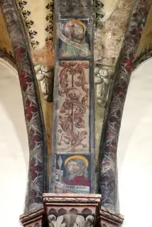 Affresco del sottarco - Collegiata di Sant'Orso a Aosta
