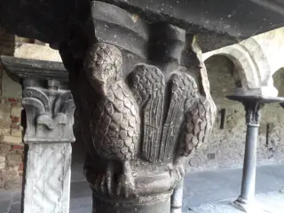 Capitello - Chiostro di Sant'Orso a Aosta