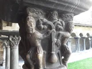 Capitello - Chiostro di Sant'Orso a Aosta