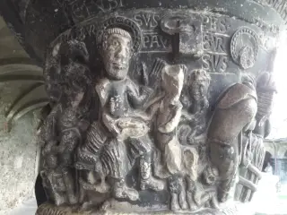 Capitello - Chiostro di Sant'Orso a Aosta