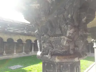 Capitello - Chiostro di Sant'Orso a Aosta