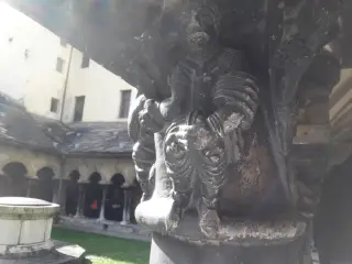 Capitello - Chiostro di Sant'Orso a Aosta