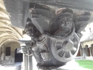 Capitello - Chiostro di Sant'Orso a Aosta