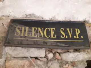 Cartello - Chiostro di Sant'Orso a Aosta