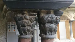 Capitello - Chiostro di Sant'Orso a Aosta