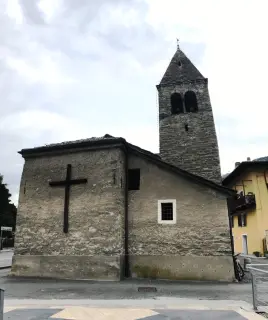 Campanile - Chiesa di Saint-Martin de Corleans a Aosta