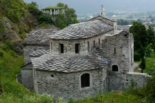Abside - Chiesa di Fontaney della Beata Vergine Maria a Pont-Saint-Martin