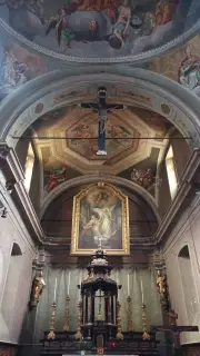 Presbiterio - Chiesa di San Pietro in Vincoli a Donnas