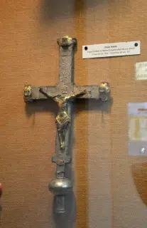 Croce astile - Parrocchiale della Madonna del Carmine a Valsavarenche