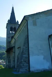 Campanile - Chiesa di San Maurizio a Saint-VincentFrazione Moron