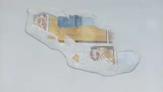 Lacerti di affresco - Cappella di San Marco a OulxFrazione San Marco