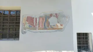 Lacerti di affresco - Cappella di San Marco a OulxFrazione San Marco