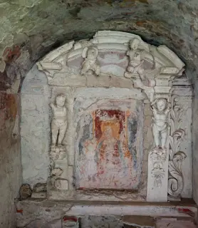 Altare - Oratorio dei Santi Quirico e Giulitta a BorgosesiaFrazione Bettole