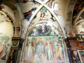 Affreschi - Chiesa di San Sebastiano a Pecetto Torinese