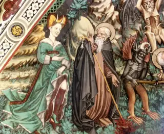 Affreschi - Chiesa di San Sebastiano a Pecetto Torinese