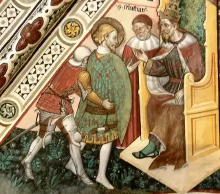 Affreschi - Chiesa di San Sebastiano a Pecetto Torinese