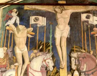 Crocifissione - Chiesa di San Sebastiano a Pecetto Torinese