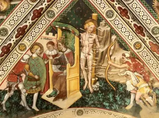 Martirio di San Sebastiano - Chiesa di San Sebastiano a Pecetto Torinese