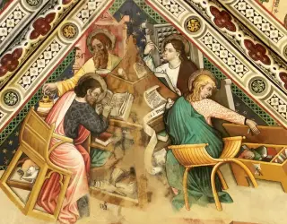 Affreschi - Chiesa di San Sebastiano a Pecetto Torinese