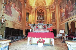 Altare - Chiesa dei Santi Bernardo e Giuseppe a Campiglia Cervo