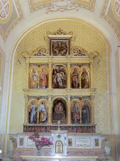 Polittico del Lanino - Chiesa dei Santi Bernardo e Giuseppe a Campiglia Cervo