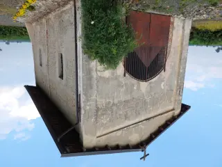 Facciata e fianco sud - Cappella di Santa Maria Dei Genitrix a Villafranca PiemonteFrazione San Luca