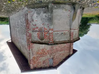 Abside e fianco nord - Cappella di Santa Maria Dei Genitrix a Villafranca PiemonteFrazione San Luca