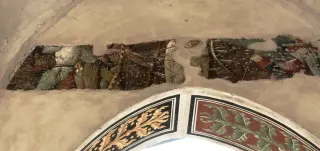 Tracce di affresco - Ex Chiesa di San Sebastiano a Dronero