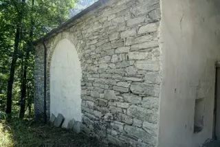 Fianco Sinistro - Oratorio di San Giovanni Battista a Alto SermenzaFrazione Rimasco - Ferrate